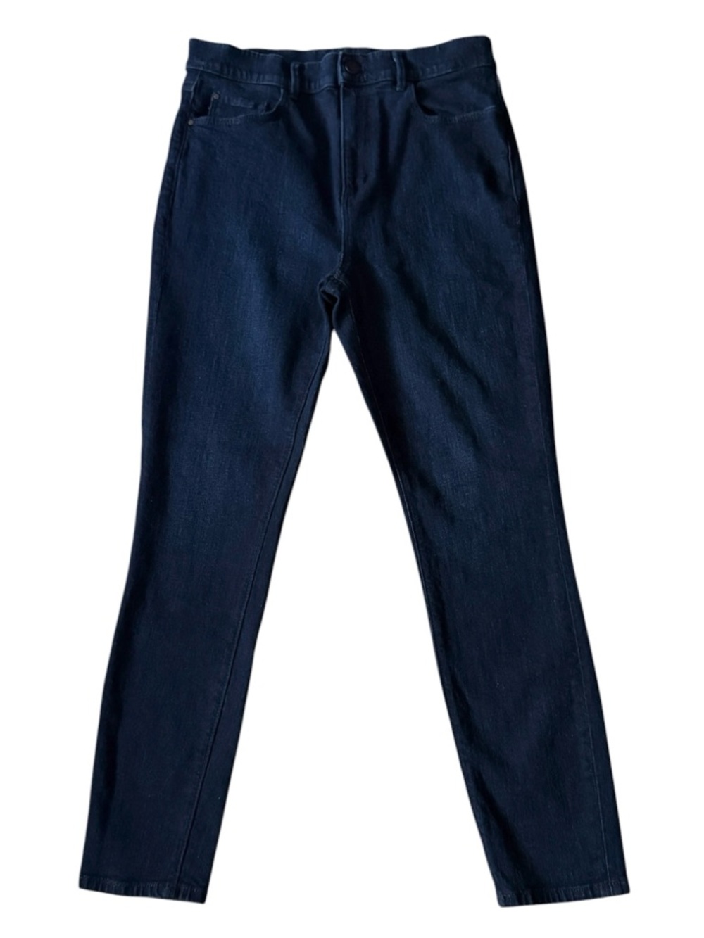 Ann Taylor Factory Skinny Ankle  High Rise Jeans  Dark Wash Size 6